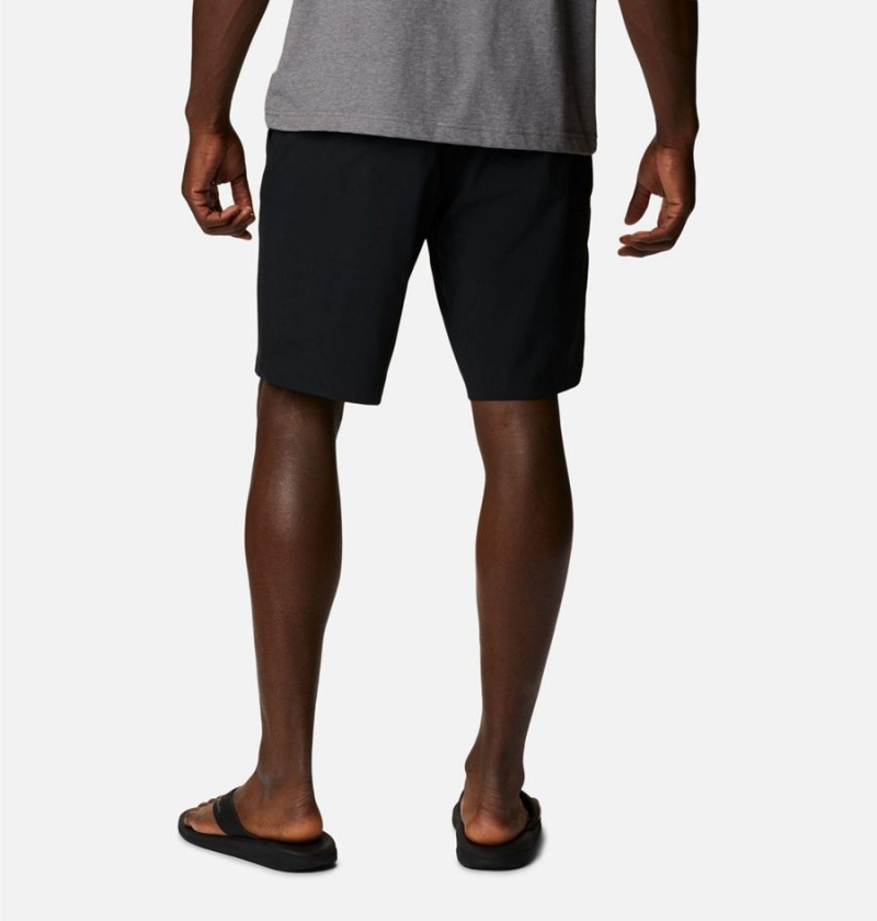 Black Columbia Kenvile Lake Men's Shorts | 15832HZIR