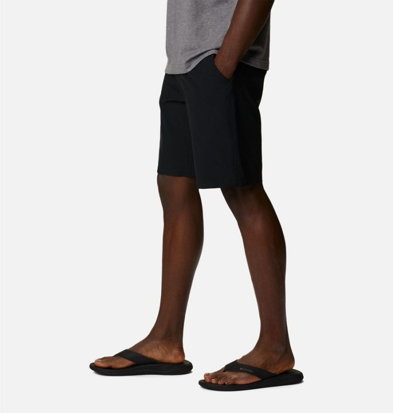 Black Columbia Kenvile Lake Men's Shorts | 15832HZIR