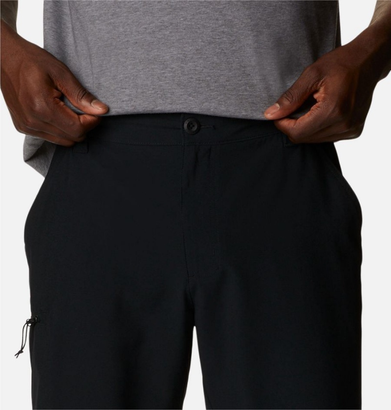 Black Columbia Kenvile Lake Men's Shorts | 15832HZIR