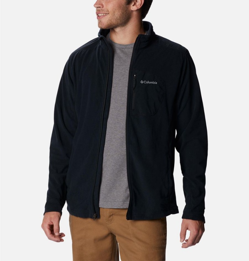 Black Columbia Klamath Range Full Zip Men's Fleece Jacket | 57431ASEY