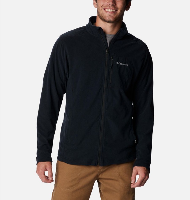 Black Columbia Klamath Range Full Zip Men's Fleece Jacket | 57431ASEY