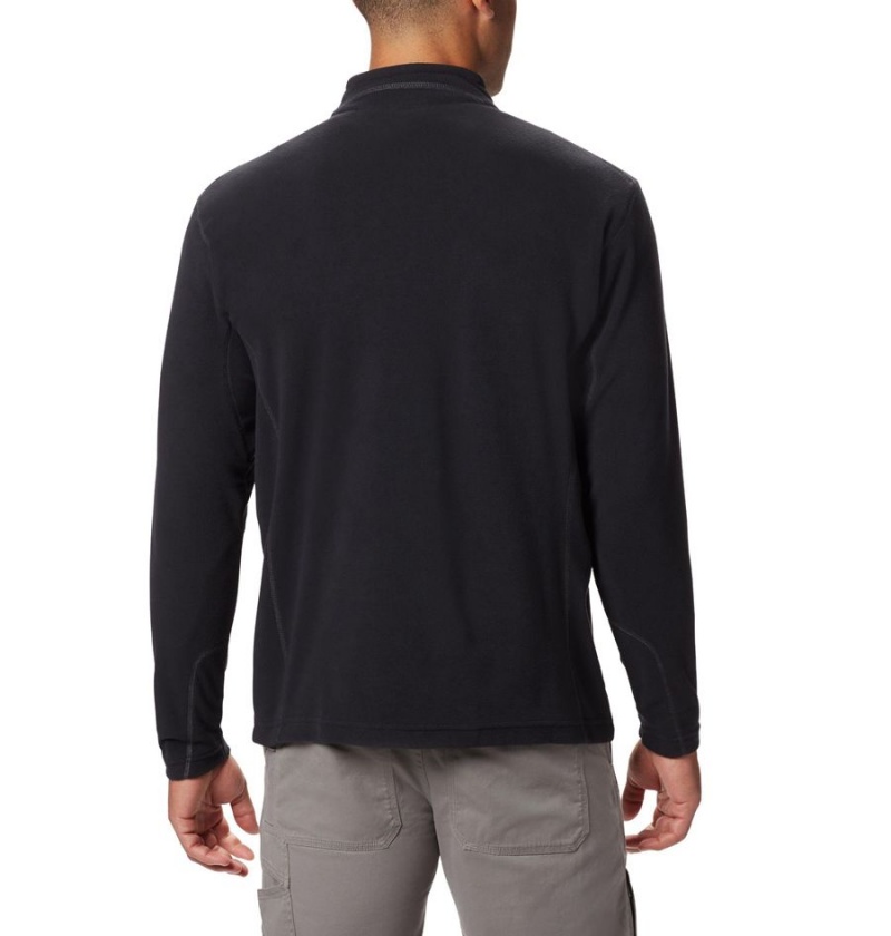 Black Columbia Klamath Range II Half Zip Fleece Men's Pullover | 29603OUVY