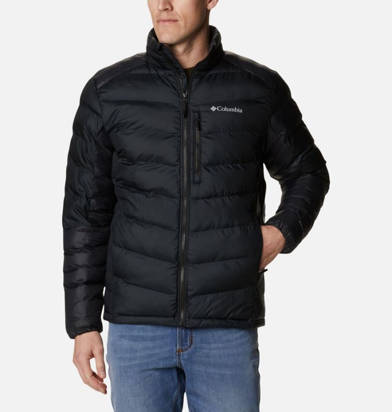 Black Columbia Labyrinth Loop Omni Heat Infinity Insulated Men's Puffer Jacket | 43607RCOL