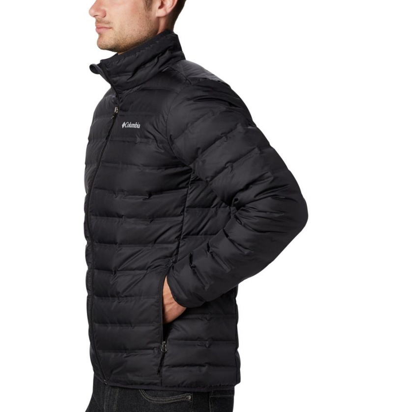 Black Columbia Lake 22 Insulated Men's Puffer Jacket | 58103SBNJ