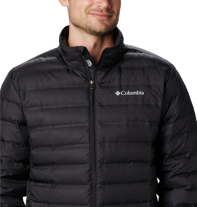 Black Columbia Lake 22 Insulated Men's Puffer Jacket | 58103SBNJ