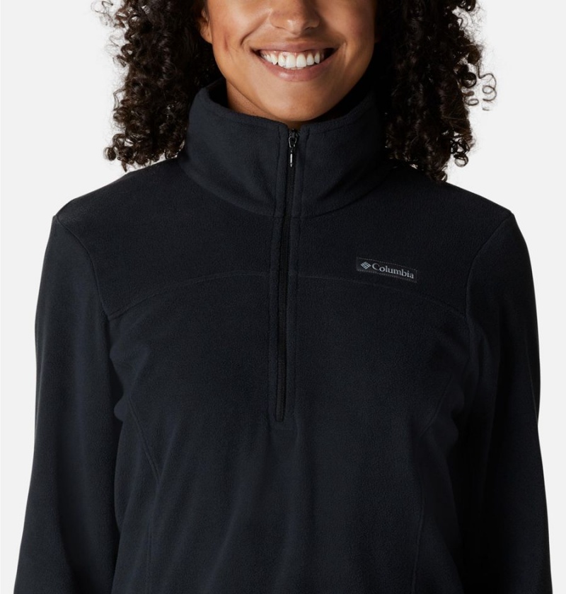 Black Columbia Lake Aloha Half Zip Fleece Women's Pullover | 75349HGYI