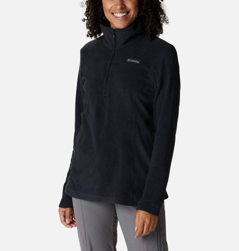 Black Columbia Lake Aloha Half Zip Fleece Women's Pullover | 75349HGYI