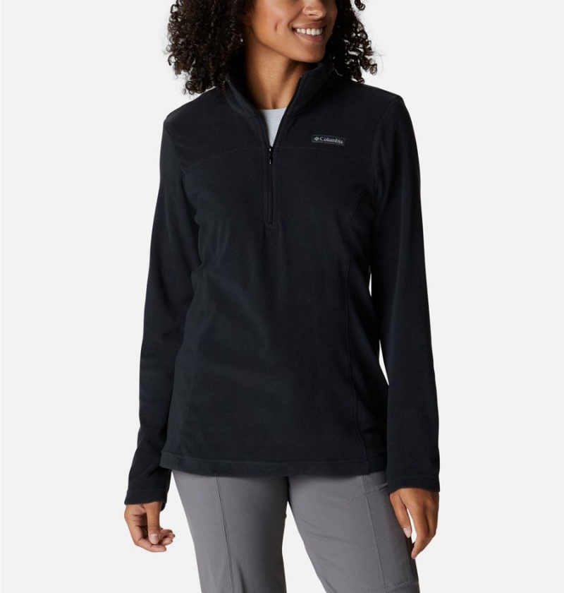 Black Columbia Lake Aloha Half Zip Fleece Women\'s Pullover | 75349HGYI