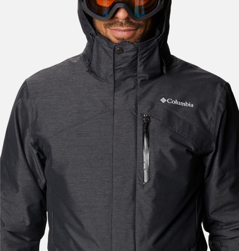 Black Columbia Last Tracks Insulated Men's Ski Jacket | 97624XZPY