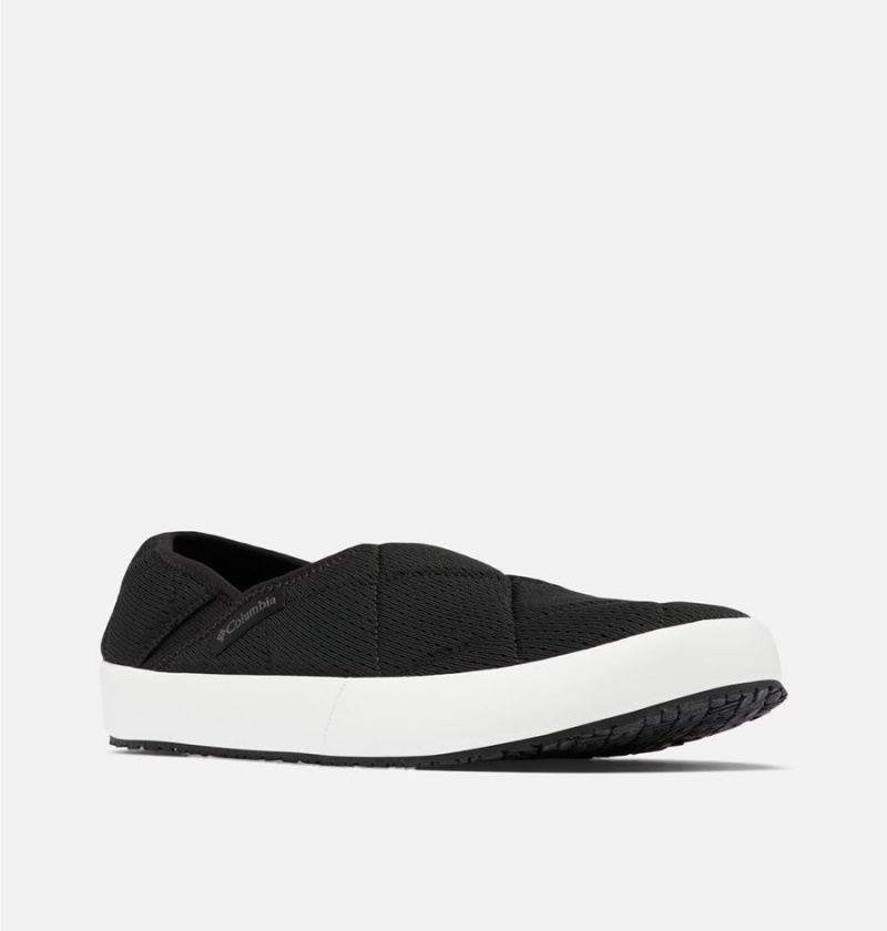 Black Columbia Lazy Bend Refresh Men's Slippers | 62594VNBL