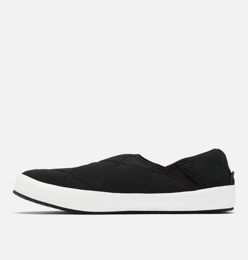 Black Columbia Lazy Bend Refresh Men's Slippers | 62594VNBL