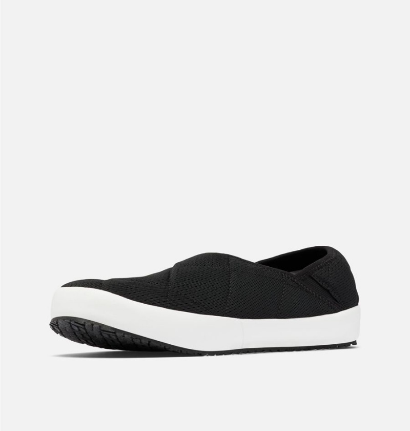 Black Columbia Lazy Bend Refresh Men's Slippers | 62594VNBL