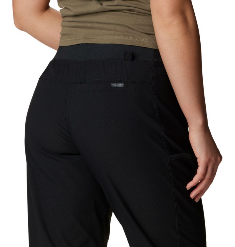 Black Columbia Leslie Falls Joggers Women's Pants | 93142OCJR