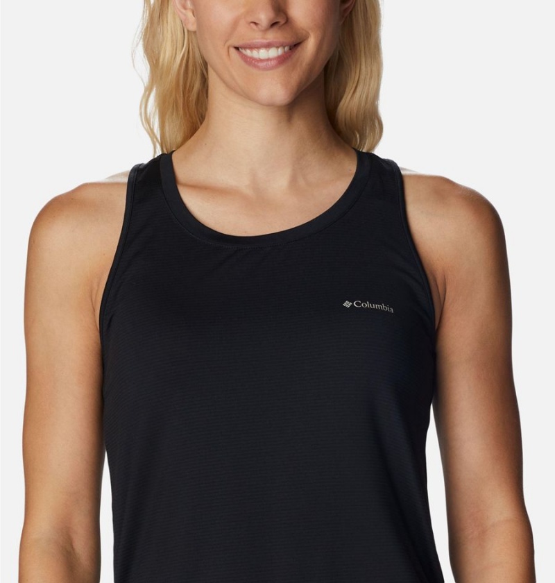 Black Columbia Leslie Falls Women's Tank Top | 67412BNXI