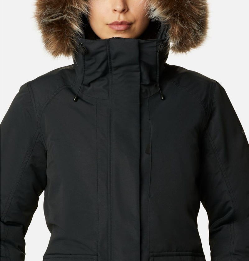 Black Columbia Little Si Insulated Women's Coats | 94061ZFVN