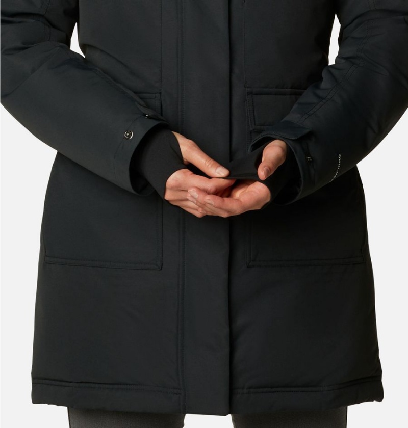 Black Columbia Little Si Insulated Women's Coats | 94061ZFVN