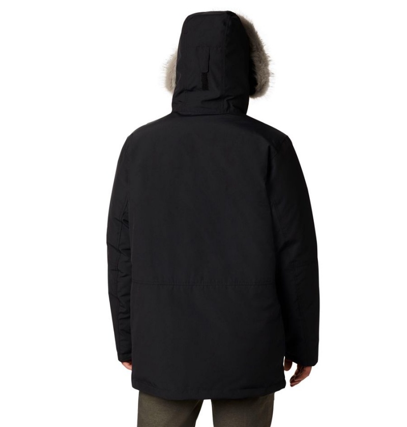 Black Columbia Marquam Peak Men's Coats | 59126WXQV