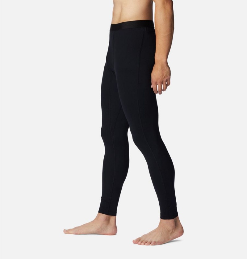 Black Columbia Midweight Baselayer Tights Men's Pants | 27945IMTK