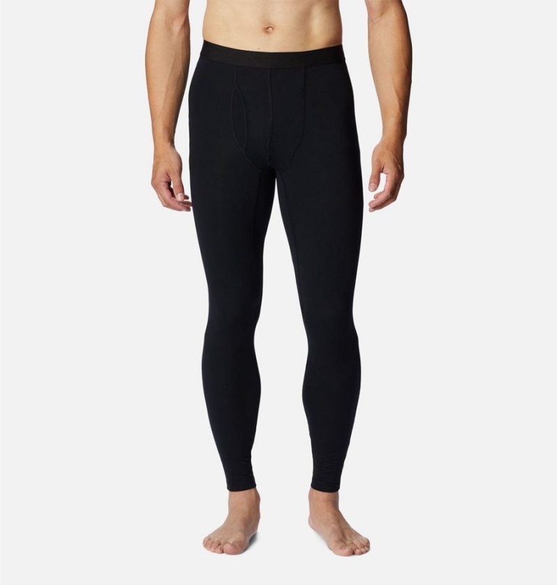 Black Columbia Midweight Baselayer Tights Men\'s Pants | 27945IMTK