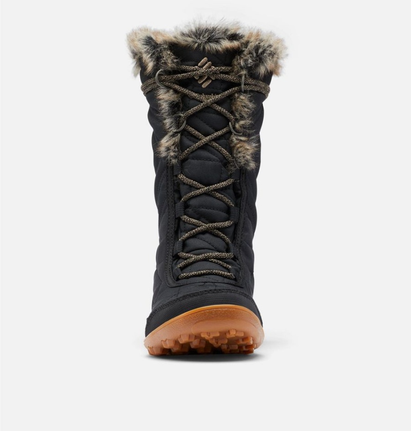 Black Columbia Minx Mid III Women's Boots | 27681QESD