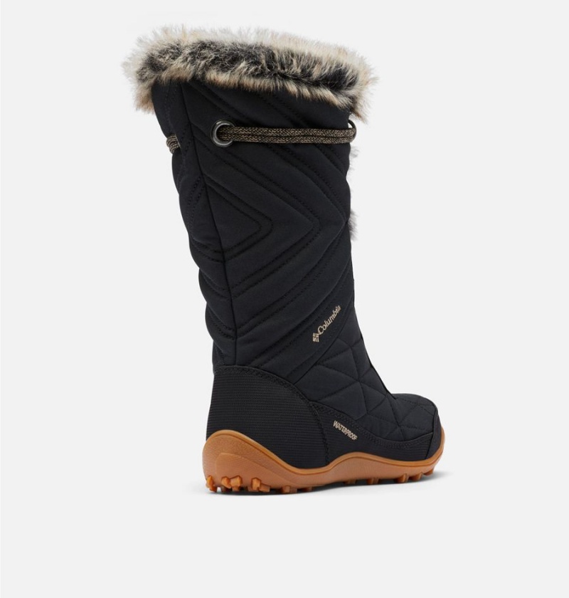 Black Columbia Minx Mid III Women's Boots | 27681QESD