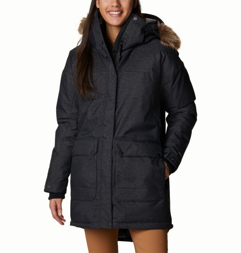 Black Columbia Mount Si Omni Heat Infinity Down Women\'s Coats | 28954QFDE