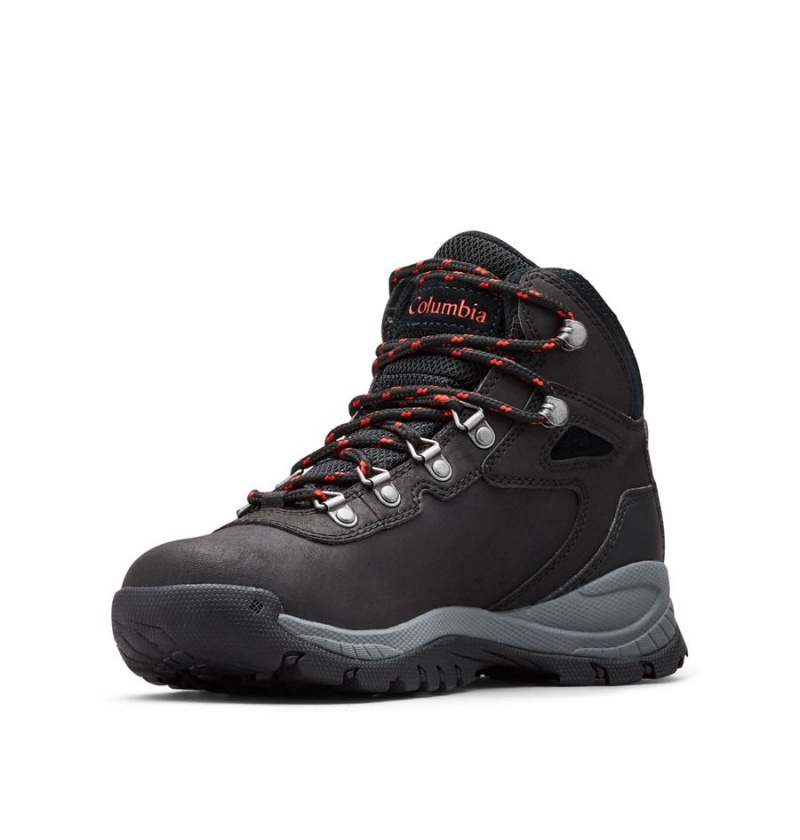 Black Columbia Newton Ridge Plus Waterproof Boot Women's Hiking Shoes | 20894HASV