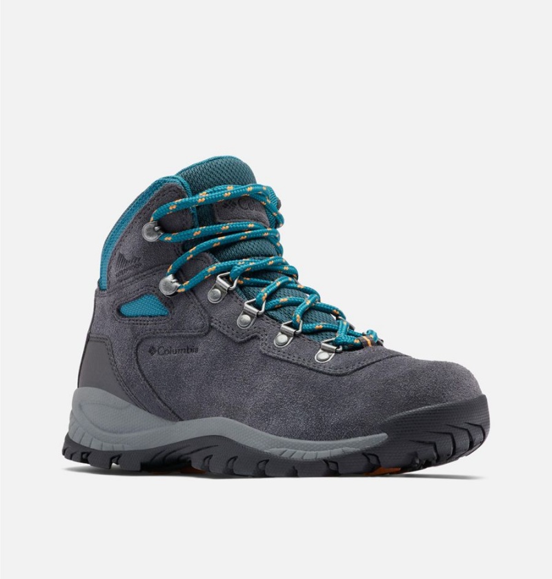 Black Columbia Newton Ridge Plus Waterproof Amped Boot Women's Hiking Shoes | 14560QYRL