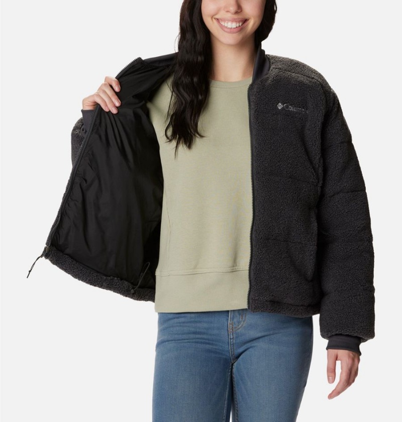 Black Columbia Novelty Women's Puffer Jacket | 29875OSJW