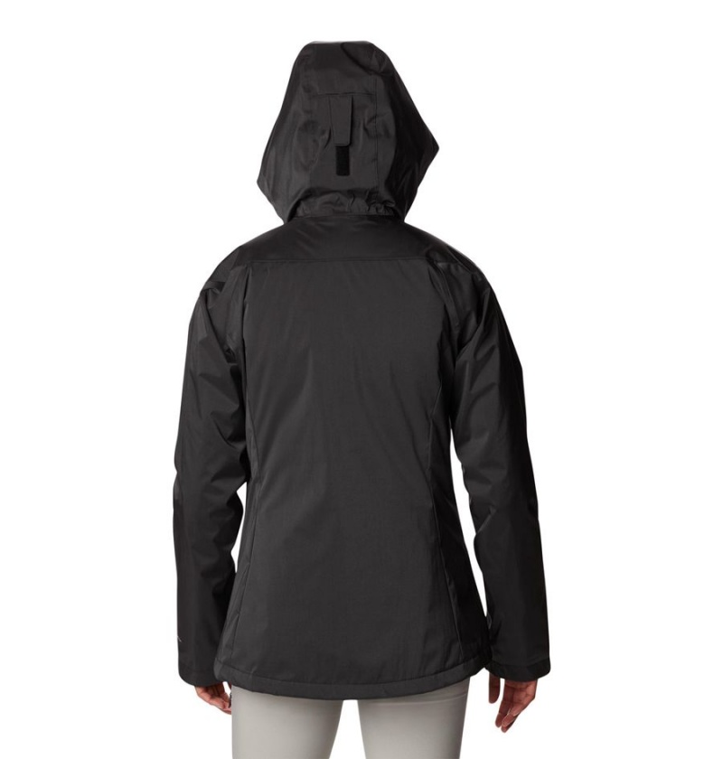 Black Columbia Oak Ridge Interchange Women's 3 In 1 Jackets | 25340YOKG