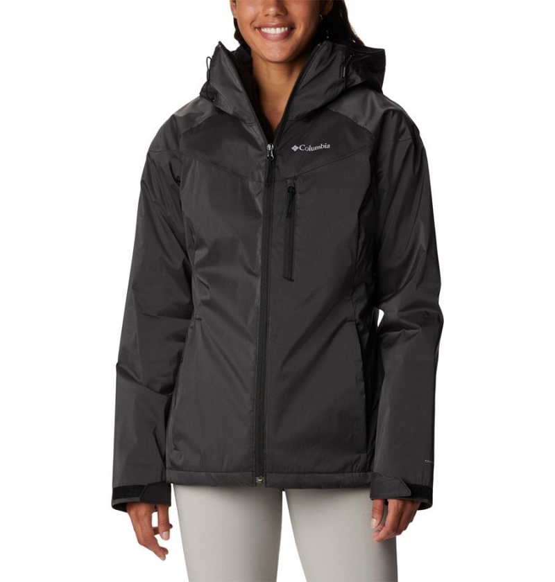 Black Columbia Oak Ridge Interchange Women\'s 3 In 1 Jackets | 25340YOKG