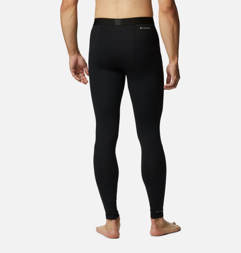 Black Columbia Omni Heat Heavyweight Baselayer Tights Men's Pants | 62581ZCXT