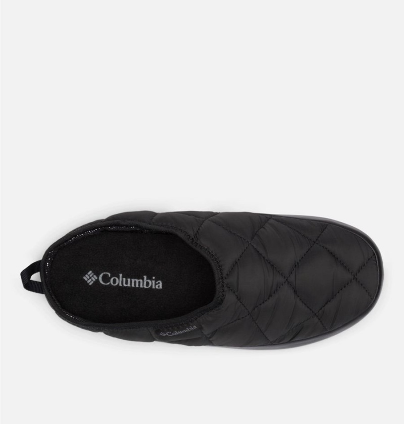 Black Columbia Omni Heat Lazy Bend Camper Women's Slippers | 48273QPJG