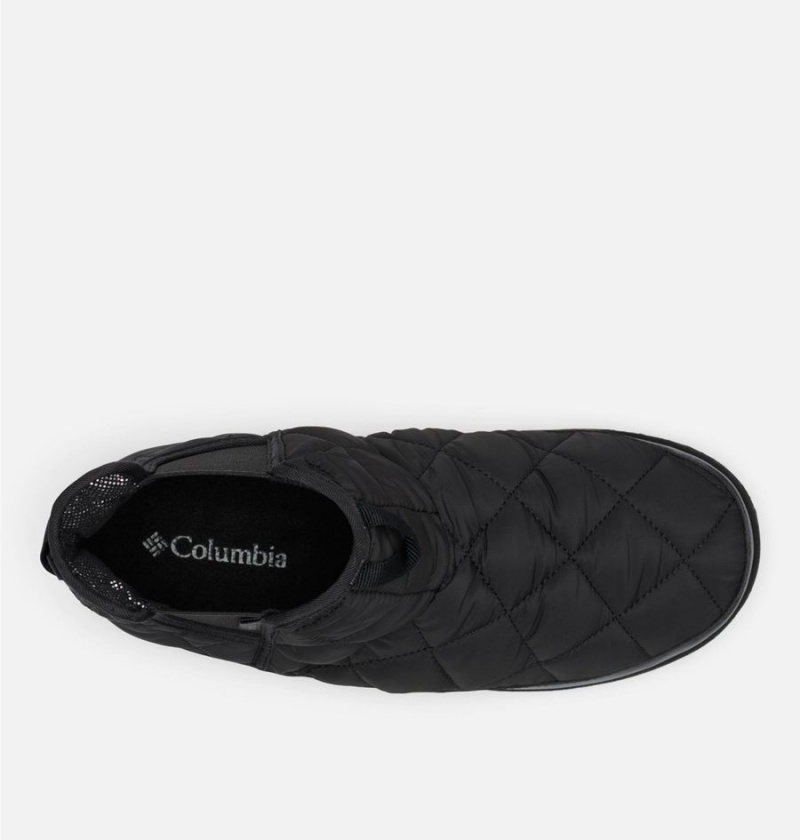 Black Columbia Omni Heat Lazy Bend Weekender Mid Men's Slippers | 10529HZRO