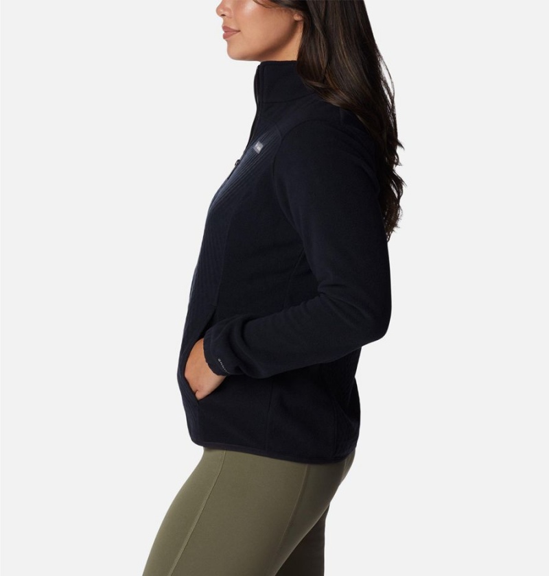 Black Columbia Overlook Trail Full Zip Women's Fleece Jacket | 89162XNDT