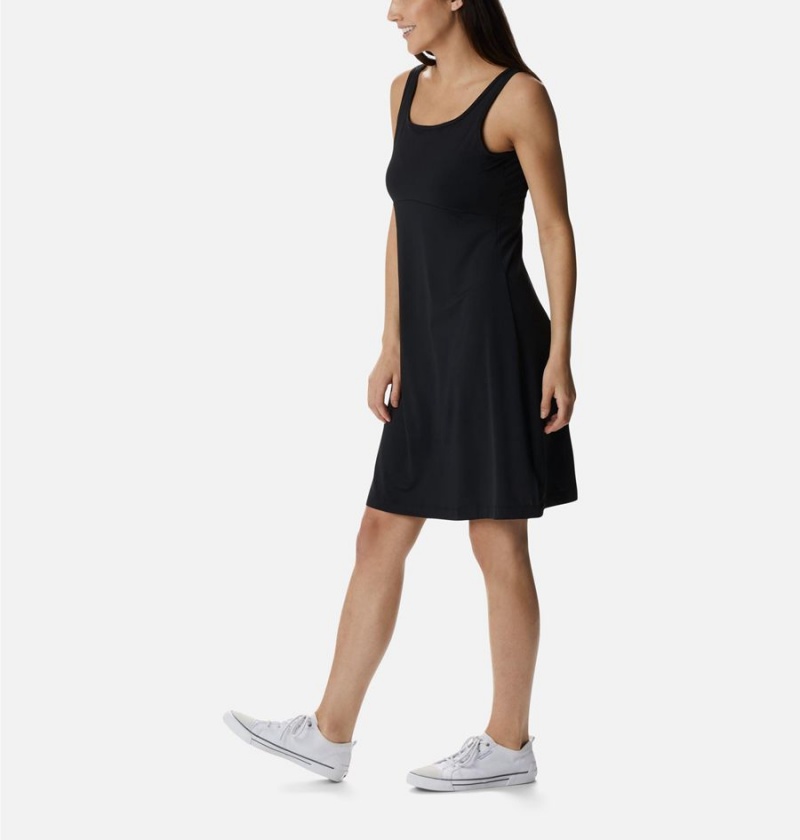 Black Columbia PFG Freezer III Women's Dress | 43567HCYK