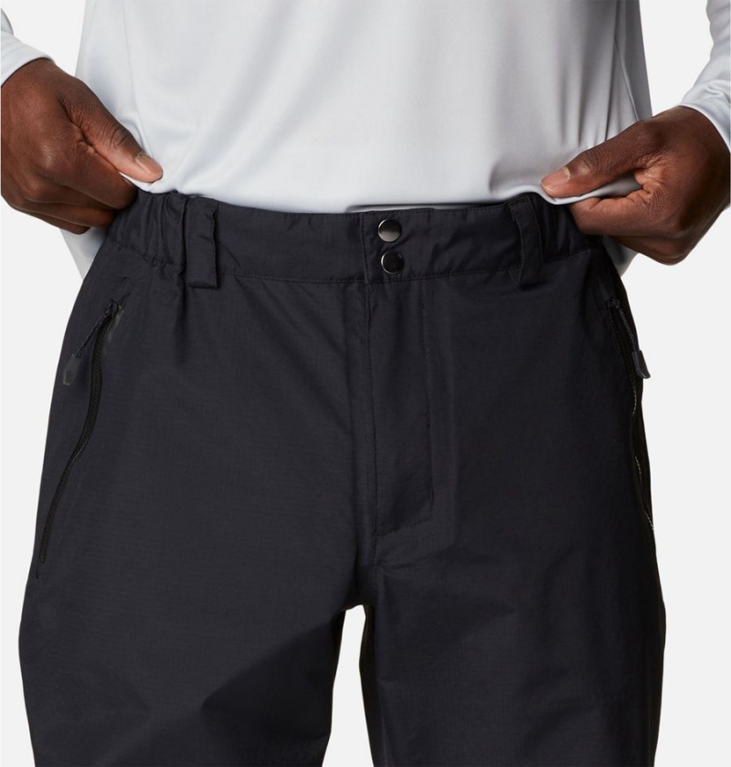 Black Columbia PFG Omni-Tech 3D Men's Pants | 41738YFIX