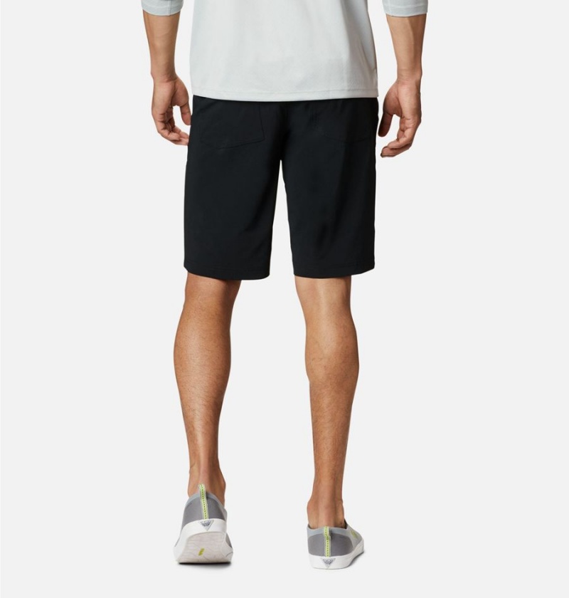 Black Columbia PFG Slack Tide Men's Shorts | 16349NCOW