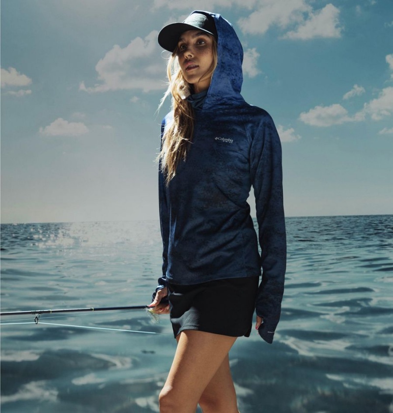 Black Columbia PFG Tidal Women's Skirts | 32409QEGO