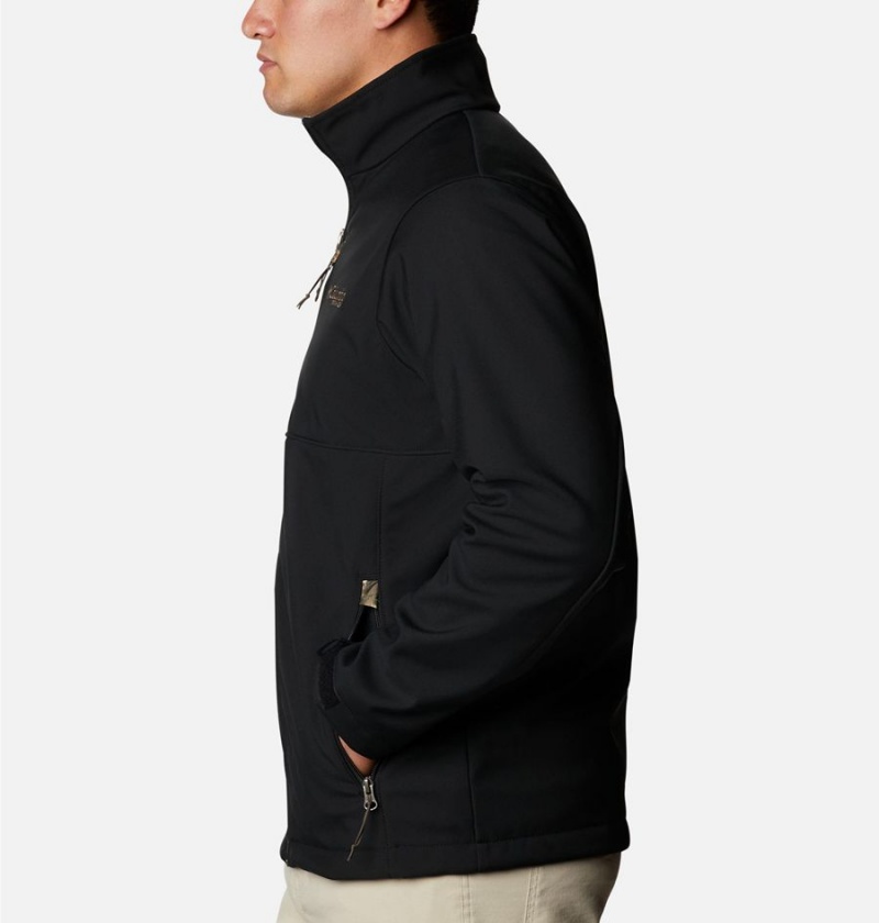 Black Columbia PHG Ascender Men's Softshell Jackets | 87346AYUP