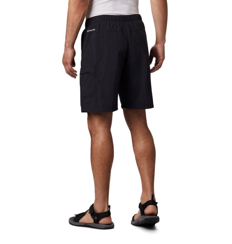 Black Columbia Palmerston Peak Water Men's Shorts | 92516YXEH