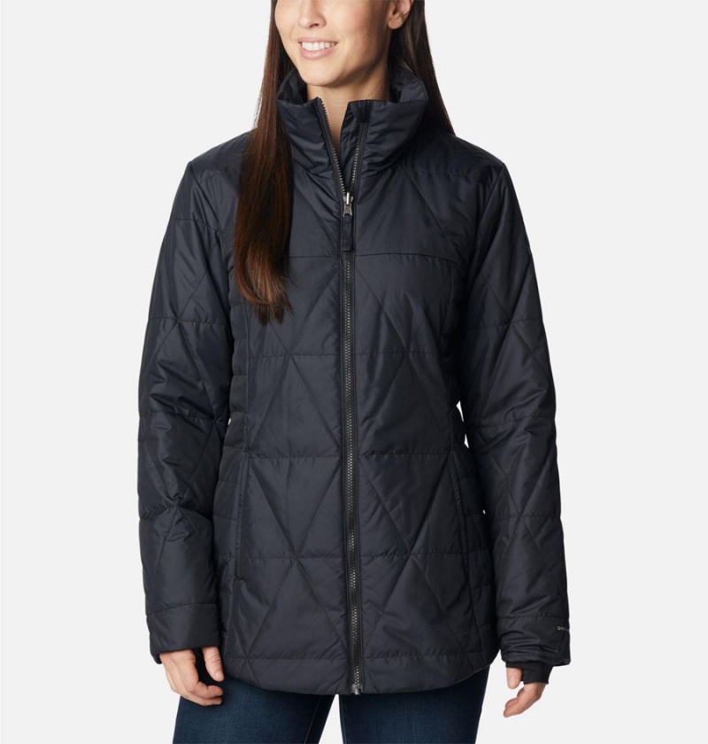 Black Columbia Payton Pass Interchange Women's Coats | 53826IOCF