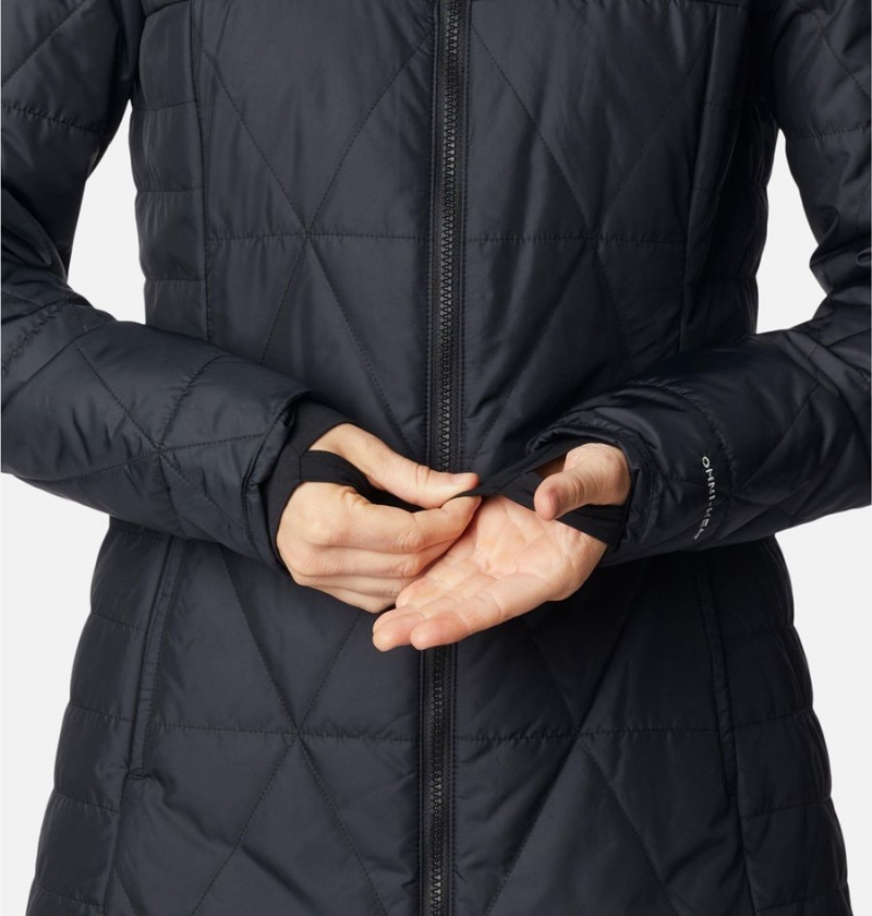 Black Columbia Payton Pass Interchange Women's Coats | 53826IOCF