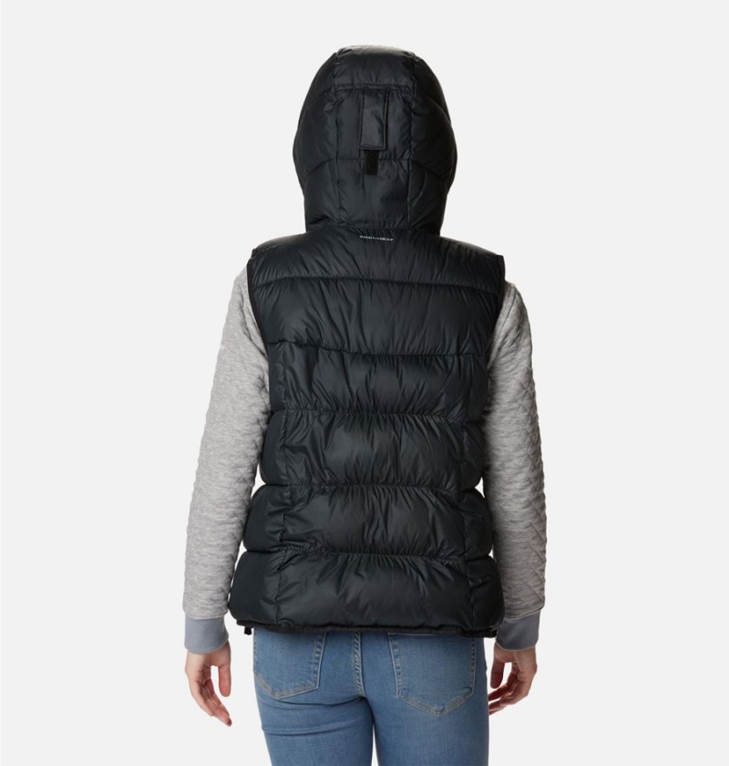 Black Columbia Pike Lake II Insulated Women's Vest | 69745VSCY