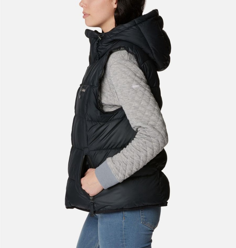 Black Columbia Pike Lake II Insulated Women's Vest | 69745VSCY