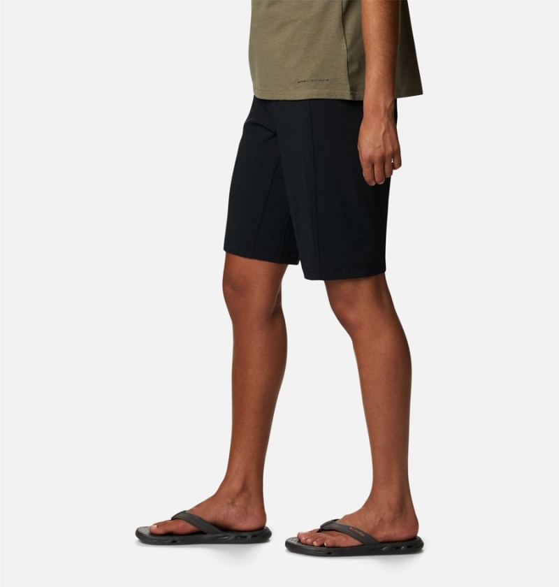 Black Columbia Pleasant Creek Board Women's Shorts | 06539LFHU