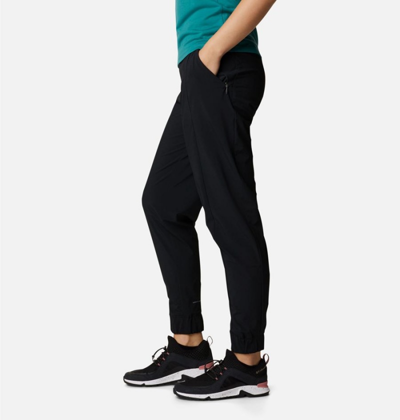 Black Columbia Pleasant Creek Joggers Women's Pants | 40327WGZE