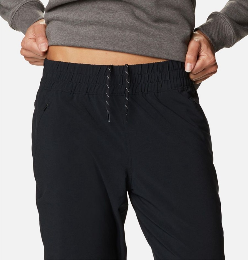 Black Columbia Pleasant Creek Warm Joggers Women's Pants | 67918AUFO