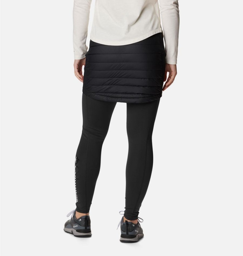 Black Columbia Powder Lite II Women's Skirts | 30584FJSA