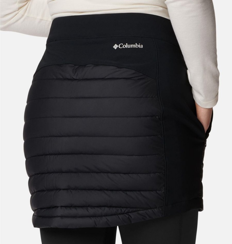 Black Columbia Powder Lite II Women's Skirts | 30584FJSA